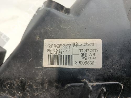 Left headlight PEUGEOT 307 (3A/C) 2.0 HDi 90 | BP31917090C28