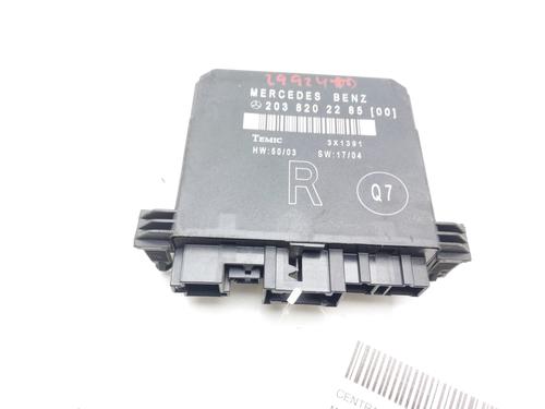 Used Comfort control module MERCEDES-BENZ C-CLASS (W203) C 220 CDI (203.008) (150 hp) 12418171