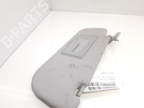 Used Left sun visor KIA PICANTO I (SA) 1.1 (65 hp) 10927514