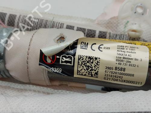 Right curtain airbag OPEL ASTRA K Sports Tourer (B16) 1.6 CDTi (35) | BP18270497C12 