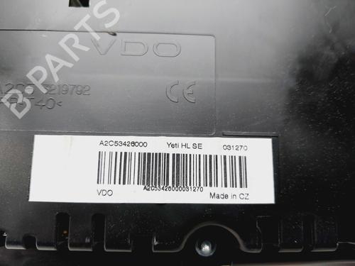 Instrument cluster SKODA YETI (5L) 2.0 TDI | BP25870305C47