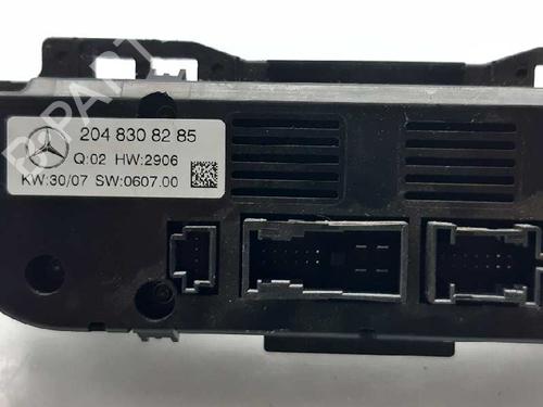 Climate control MERCEDES-BENZ C-CLASS (W204) C 320 CDI (204.022) | BP6893697I5 