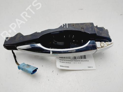 Rear left exterior door handle PEUGEOT 508 I (8D_) 2.0 HDi | BP27249174C130 