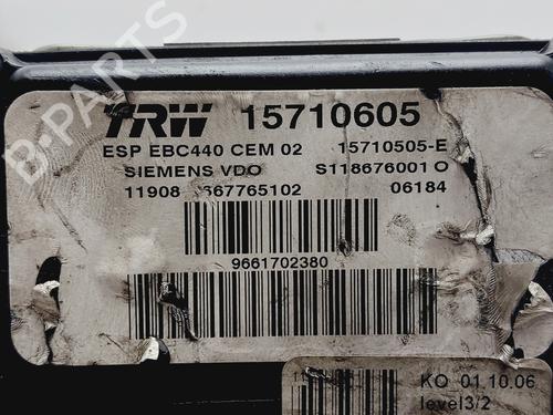 ABS pump PEUGEOT 407 (6D_) 2.0 (6DRFNB, 6DRFNE) | BP29156680M43 