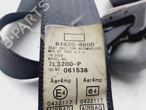 Front right seatbelt SUZUKI IGNIS II (MH)  | BP21208934I25 