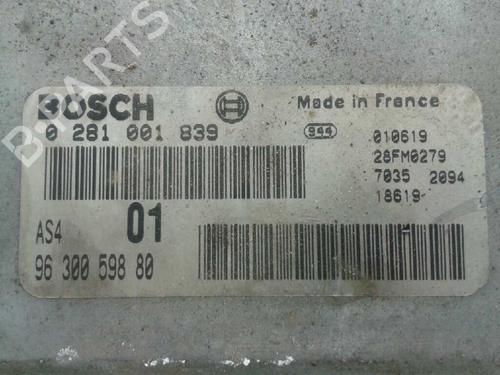 Engine control unit (ECU) CITROËN SAXO (S0, S1) 1.5 D | BP2869008M57 