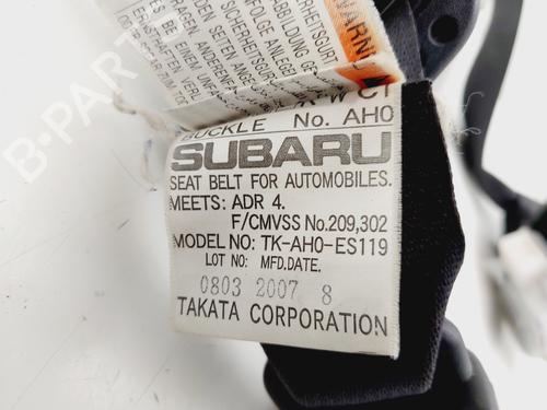 Rear center seatbelt SUBARU IMPREZA Hatchback (GR, GH, G3)  | BP29903721I27