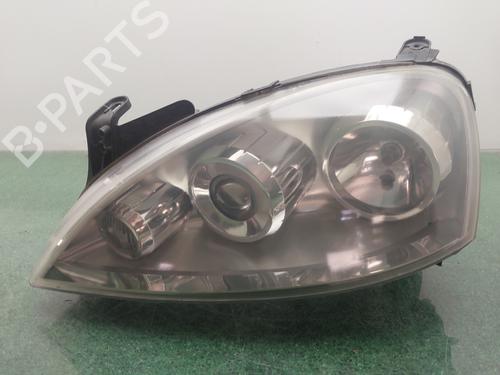 Used Left headlight Left headlight OPEL CORSA C (X01) 1.2 (F08, F68) (75 hp) 34706444 34706444