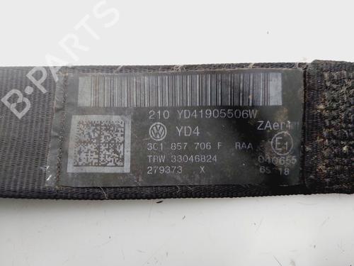 Front right seatbelt VW PASSAT B6 (3C2) 2.0 TDI | BP30292711I25