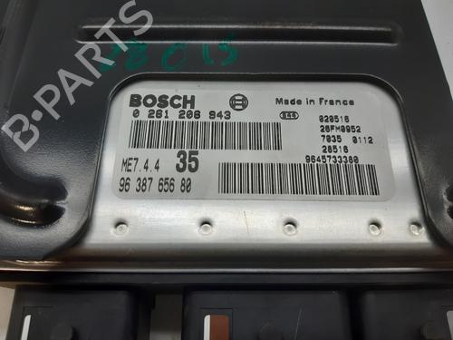 Engine control unit (ECU) PEUGEOT 307 (3A/C) 1.6 16V | BP10078439M57 