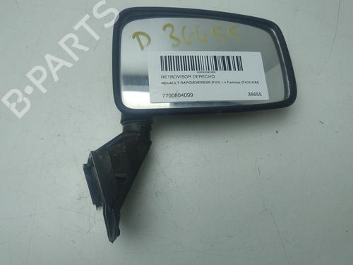 Used Right mirror RENAULT RAPID Box Body/MPV (F40_, G40_) 1.4 (F402) (58 hp) 27261235