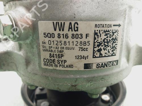 AC compressor SEAT LEON (5F1)  | BP25257004M34 