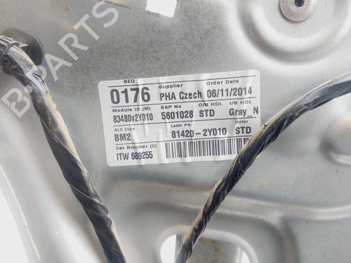 Rear right window mechanism HYUNDAI ix35 (LM, EL, ELH)  | BP24978186C25 