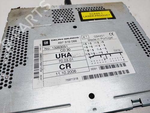 Radio OPEL ASTRA H (A04) 1.3 CDTI (L48) | BP28012126E6 
