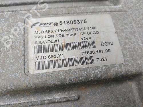 Engine control unit (ECU) LANCIA YPSILON (843_) 1.3 D Multijet (843.AXE11, 843.AXE1A) | BP33302315M57 - Image 2