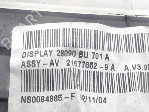 Display monitor NISSAN ALMERA II (N16) 2.2 dCi | BP8525622C48 