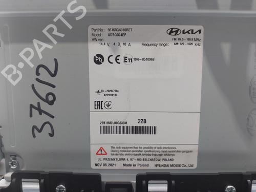 Radio HYUNDAI i30 (PDE, PD, PDEN)  | BP29546636E6 