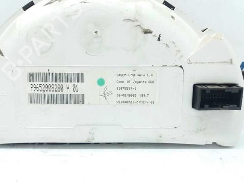 Instrument cluster CITROËN C3 I (FC_, FN_) 1.4 HDi | BP2862829C47 