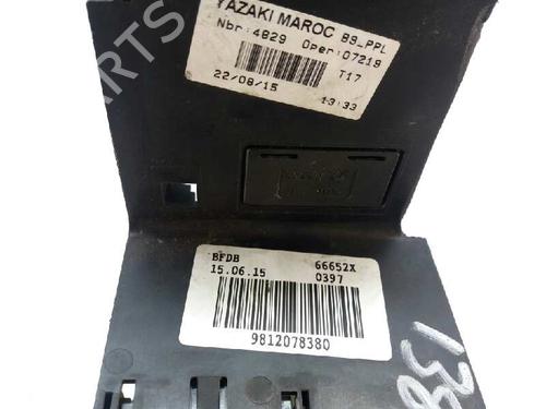 Fuse box CITROËN BERLINGO MULTISPACE (B9) 1.6 BlueHDi 100 | BP2877004E1 