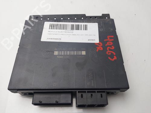 Used Electronic module MERCEDES-BENZ S-CLASS (W220, V220) S 400 CDI (220.028, 220.128) (250 hp) 31686178