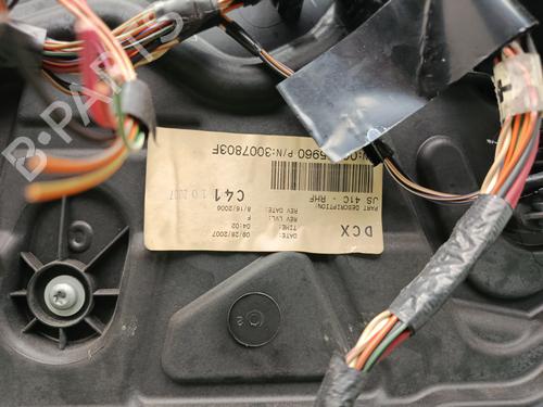 Front right window mechanism CHRYSLER SEBRING (JS) 2.0 CRD | BP33327146C23 - Image 2