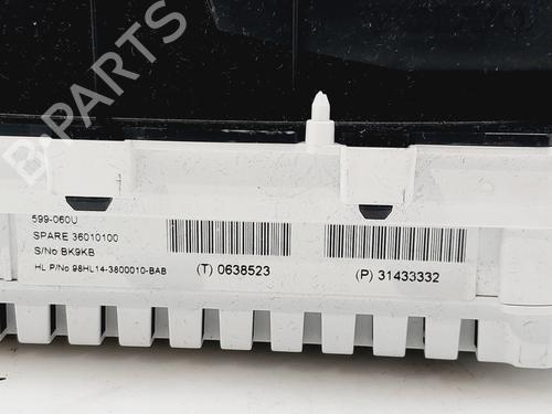 Instrument cluster VOLVO V60 I (155) 2.4 D6 Plug in Hybrid AWD | BP29719757C47 
