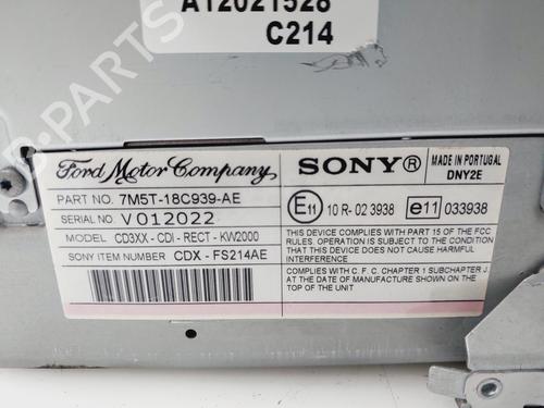 Bilradio FORD C-MAX (DM2)  | BP21496043E6 