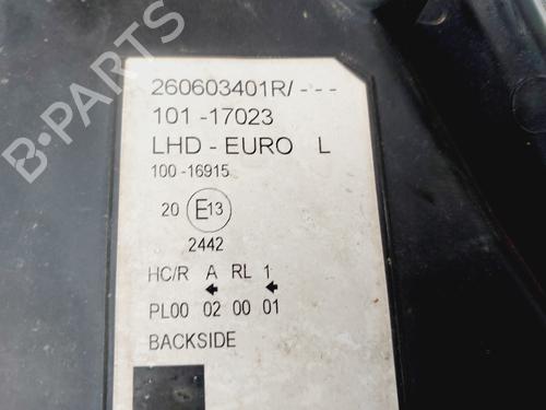 Left headlight RENAULT KANGOO / GRAND KANGOO II (KW0/1_) 1.5 dCi 70 (KW0V, KW0A) | BP30113089C28 