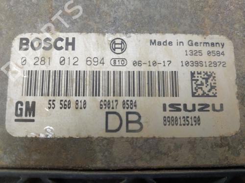 Engine control unit (ECU) OPEL ASTRA H (A04) | BP38104210M57 - Image 2
