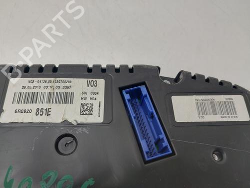 Instrument cluster VW POLO V (6R1, 6C1) | BP32436612C47