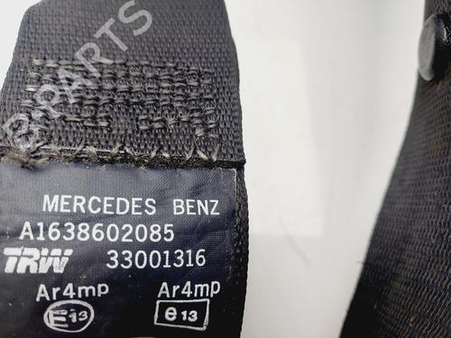 Rear right seatbelt MERCEDES-BENZ M-CLASS (W163) ML 400 CDI (163.128) | BP21389846I28 