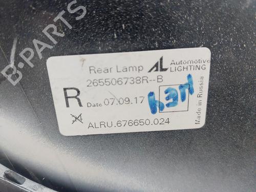 Right taillight RENAULT CAPTUR I (J5_, H5_)  | BP29502150C35