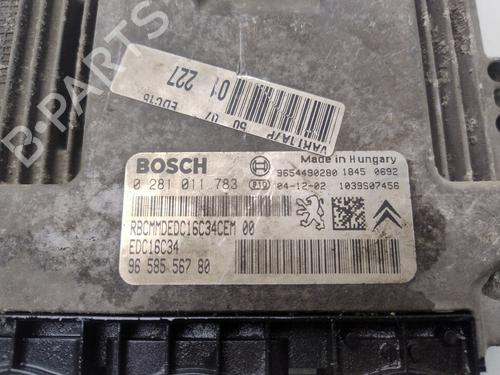 Engine control unit (ECU) PEUGEOT 206 Hatchback (2A/C)  | BP28017686M57 