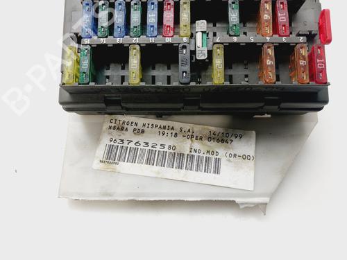 Fuse box CITROËN XSARA (N1) 2.0 HDi 90 | BP24532966E1 