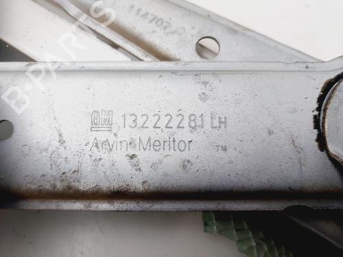 Front left window mechanism OPEL CORSA C (X01) | BP31670402C22