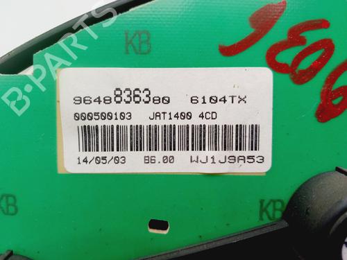Instrument cluster PEUGEOT 206 Hatchback (2A/C) 1.4 HDi eco 70 | BP28289252C47