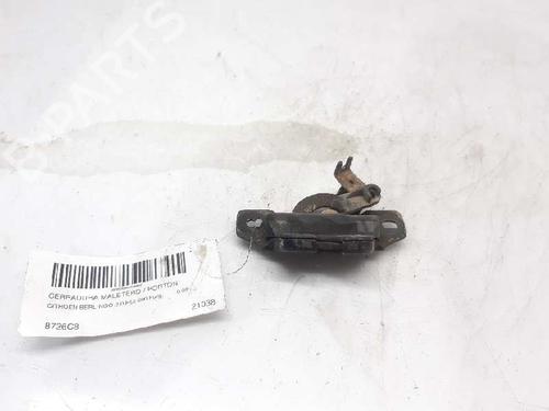 Used Tailgate lock CITROËN BERLINGO / BERLINGO FIRST Box Body/MPV (M_) 2.0 HDI 90 (MBRHY, MCRHY) (90 hp) 12400051