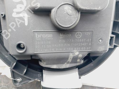 Heater blower motor MERCEDES-BENZ M-CLASS (W164) ML 350 CDI 4-matic (164.125, 164.124) | BP18252432M62 
