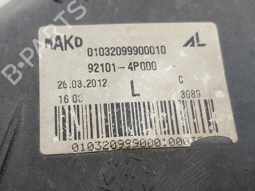 Left headlight HYUNDAI i20 I (PB, PBT)  | BP32011335C28 