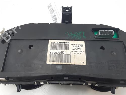 Instrument cluster RENAULT MEGANE II (BM0/1_, CM0/1_) 1.5 dCi (BM1F, CM1F) | BP16572052C47 