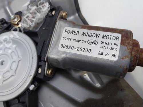 Rear right window mechanism HYUNDAI SANTA FÉ I (SM) 2.0 CRDi 4x4 | BP13500301C25 