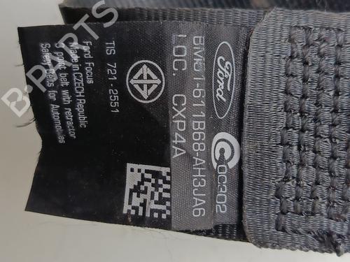 Rear left seatbelt FORD FOCUS IV Turnier (HP) 1.0 EcoBoost mHEV | BP38224519I29 - Image 2