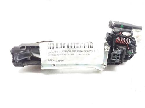 Rear right exterior door handle TOYOTA AURIS (_E18_) 1.8 Hybrid (ZWE186_, ZWE186R) | BP5284050C130 