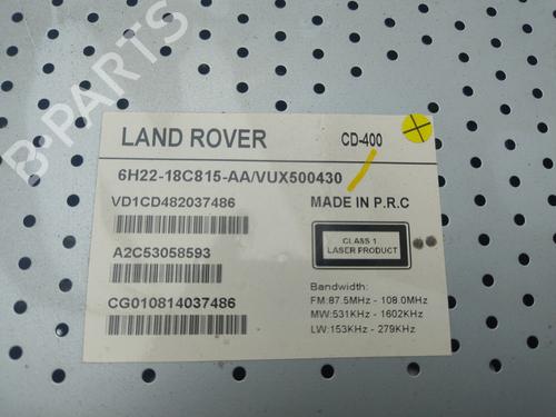 Radio LAND ROVER DISCOVERY III (L319) 2.7 TD 4x4 | BP26927261E6 