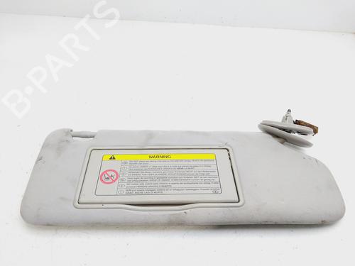 Used Right sun visor TOYOTA AVENSIS Estate (_T25_) 2.0 D-4D (ADT250_, ADT250R) (126 hp) 27212347