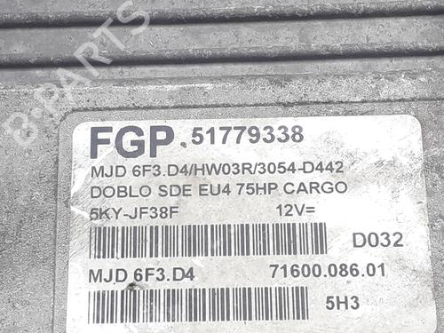 Engine control unit (ECU) FIAT DOBLO Box Body/MPV (223_) 1.3 D Multijet | BP10650125M57 