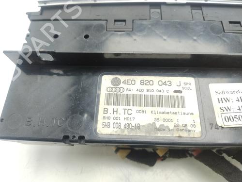 Climate control AUDI A8 D3 (4E2, 4E8) 4.2 FSI quattro | BP26543211I5 