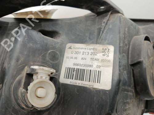 Right headlight PEUGEOT 407 (6D_) 2.0 (6DRFNB, 6DRFNE) | BP30974532C29