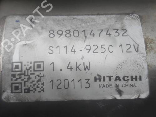 Starter OPEL MERIVA B MPV (S10) 1.7 CDTI (75) | BP39720675M8 - Image 2