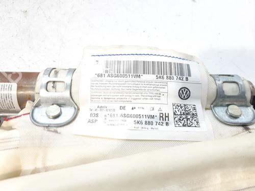 Right curtain airbag VW GOLF VI (5K1)  | BP8689791C12 